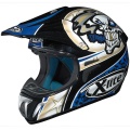 Casque Tout terrain X-lite X-501 Gambler Black Violet 26